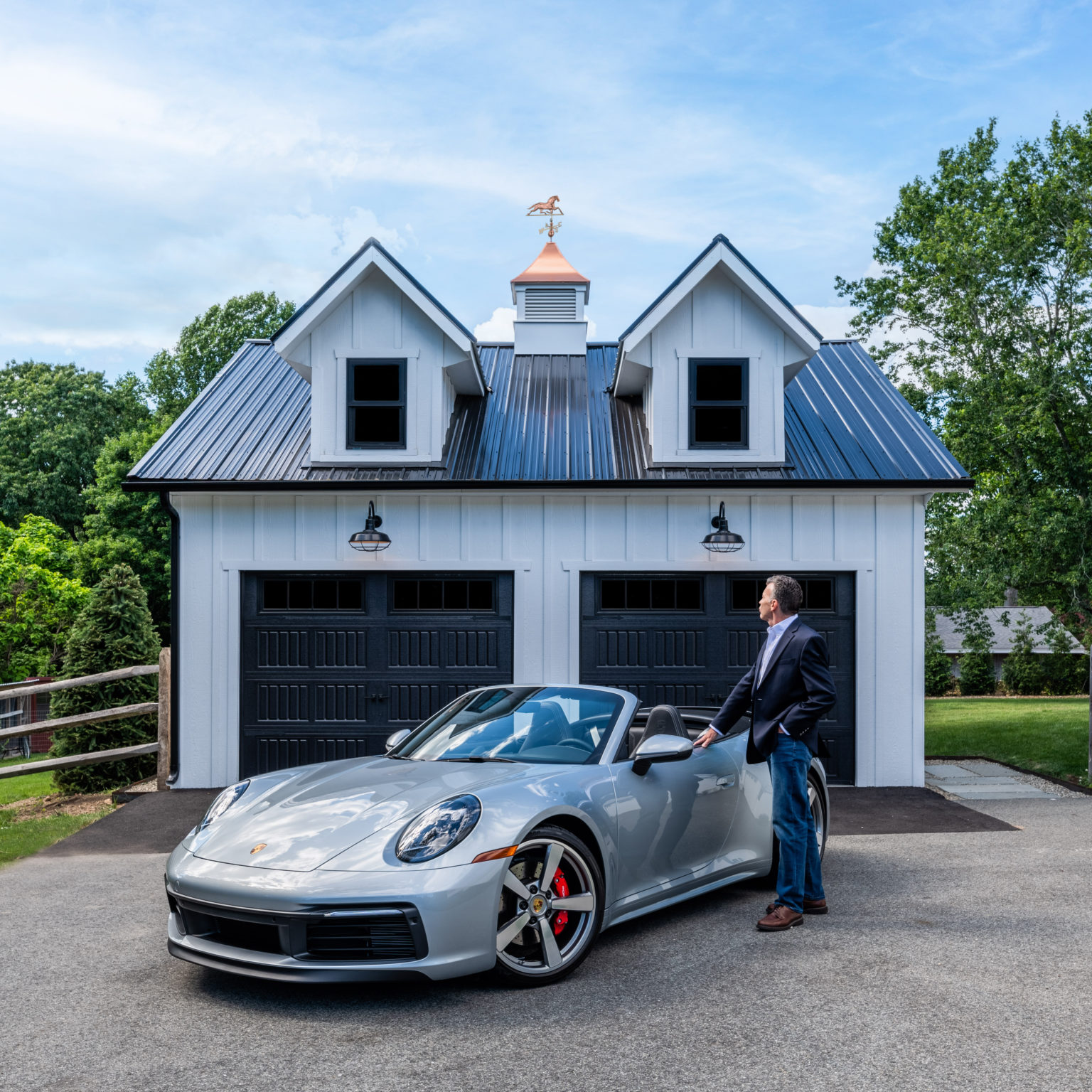 2 Story carriage house garage